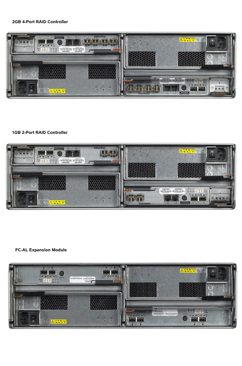 Sun StorageTek 6140, RoHS:YL Rear Zoom