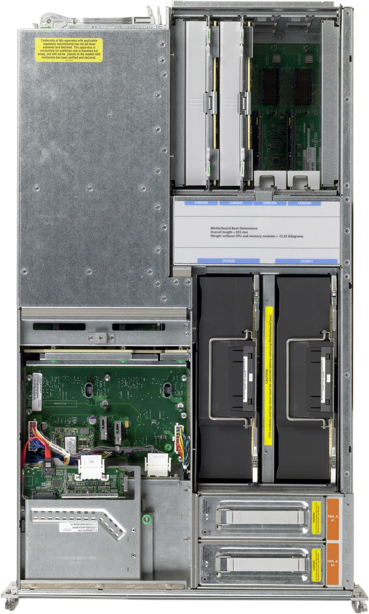 Sun SPARC Enterprise M4000, RoHS:YL Top Zoom