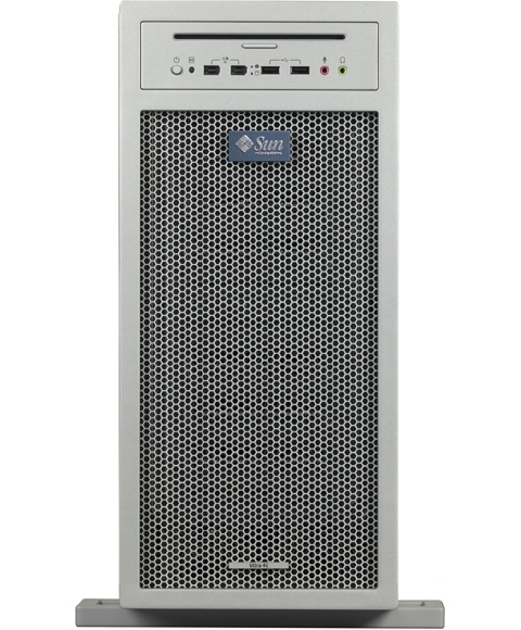 Sun Ultra 40 M2 Workstation, RoHS:Y Front Callout