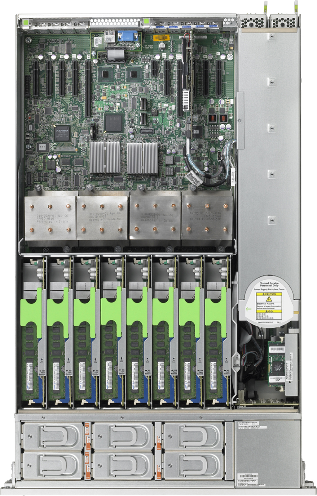 Sun ZFS Backup Appliance Top Zoom